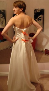 The back of Gown 1